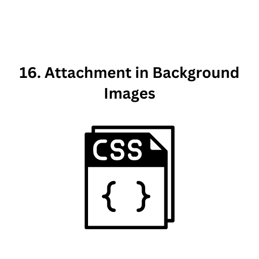 16. Attachment in Background Images